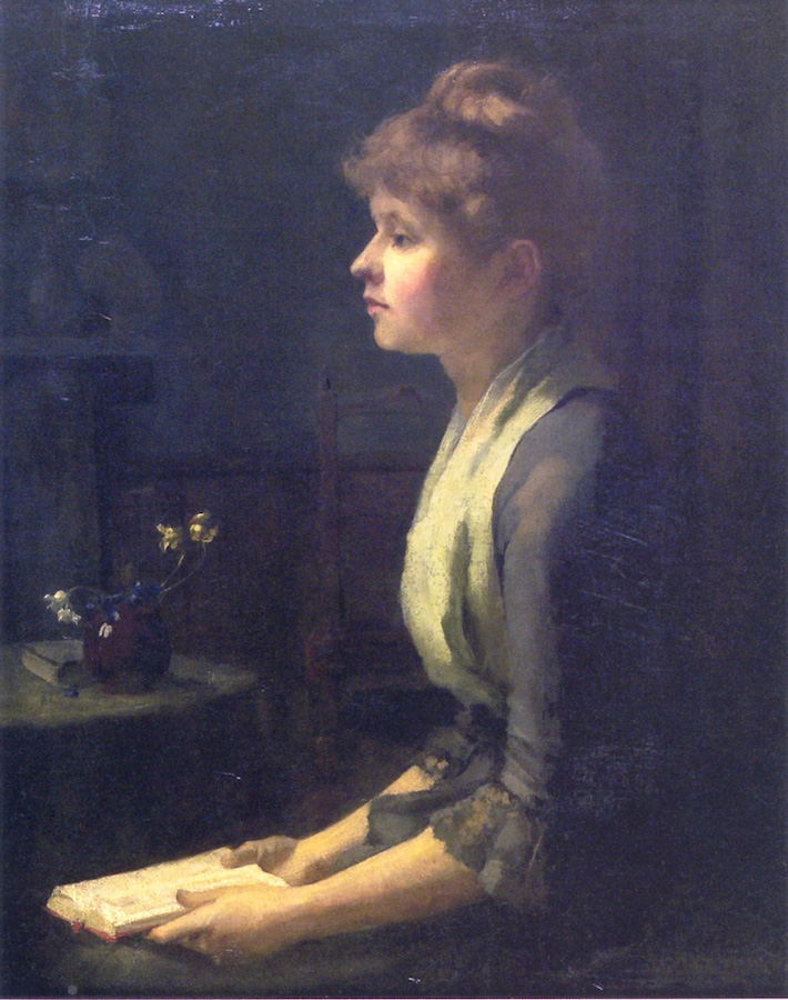 study of a young french woman 